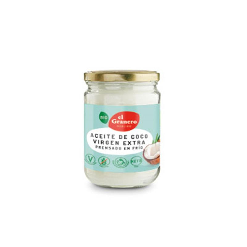 Aceite de Coco Virgen Extra 400 Ml (El Granero)