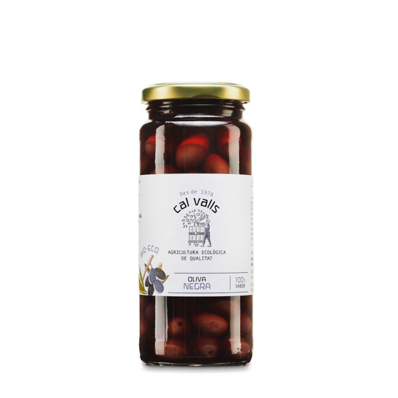 Aceituna Negra Eco 200 Gr (Cal Valls)
