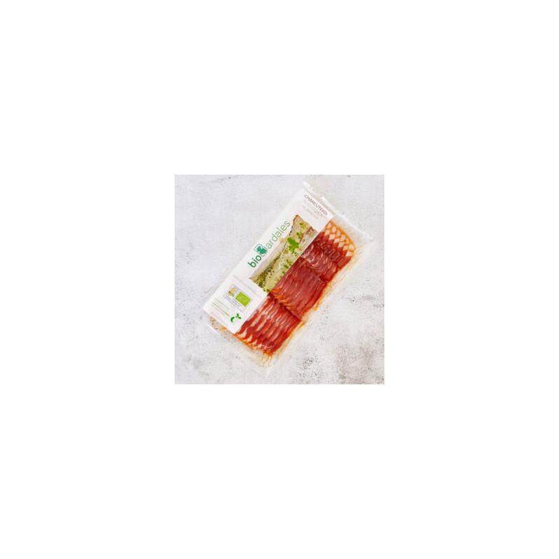 Bacon Extra Ecológico Loncheado, Pack 100 Gr (Biobardales)