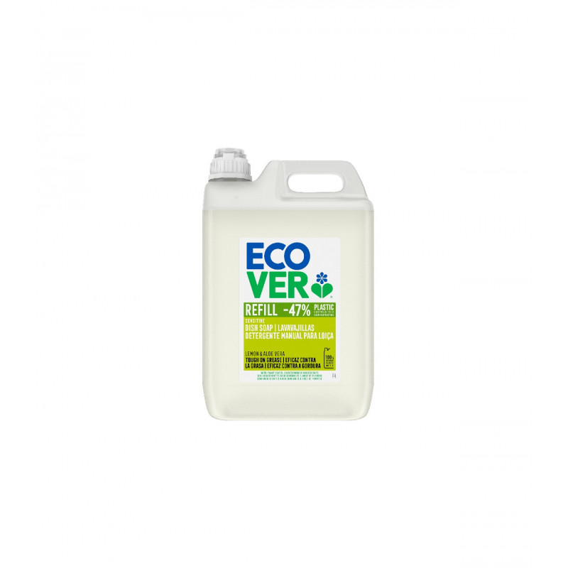Lavavajillas Desengrasante de Limón y Aloe Vera 5L (Ecover)