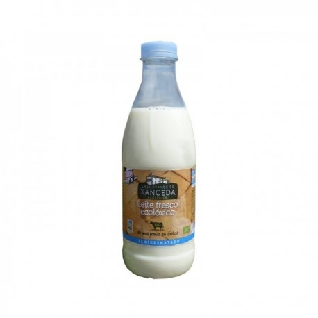 Leche Fresca Semidesnatada 1 L. (Casa Grande de Xanceda)