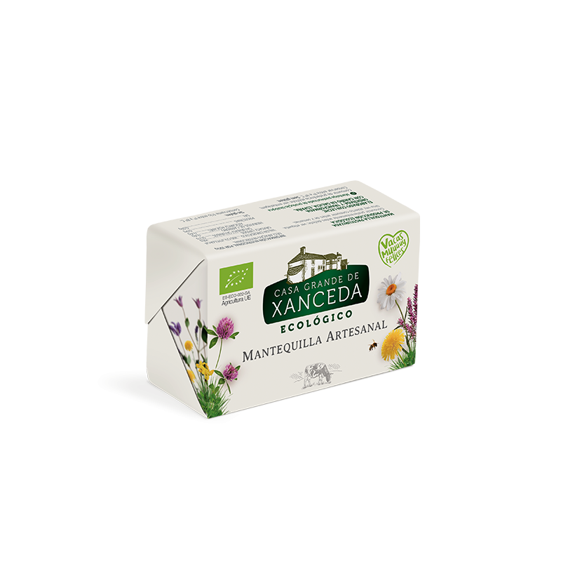 Mantequilla Artesanal Ecológica 170 Gr (Casa Grande de Xanceda)