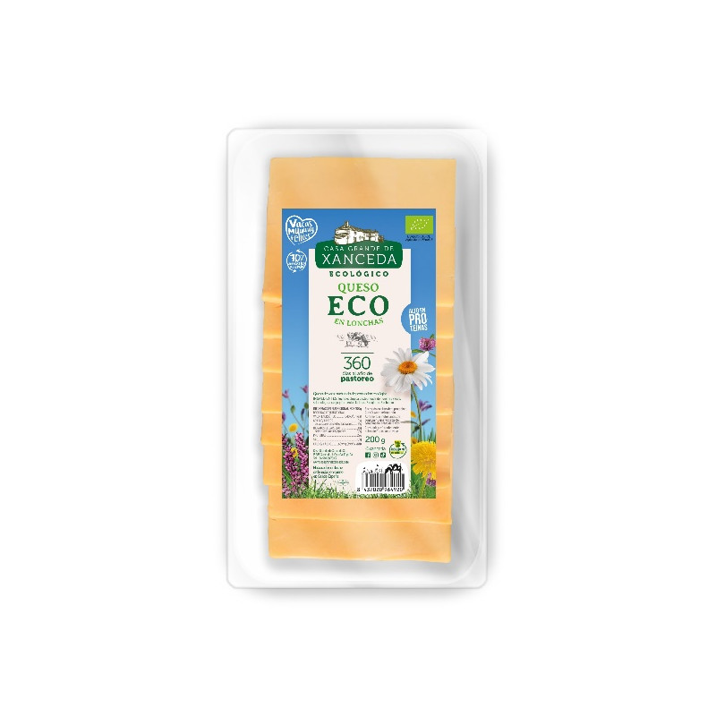 Queso en Lonchas 200 Gr (Casa Grande de Xanceda)